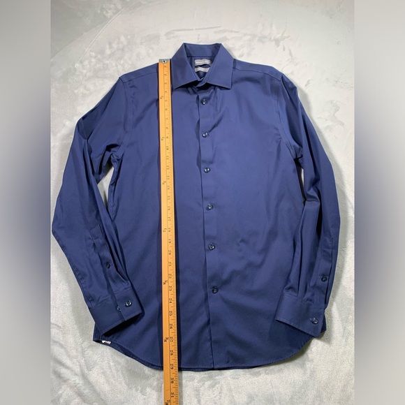 Men's Navy Blue Shirt - Picture 4 of 16
